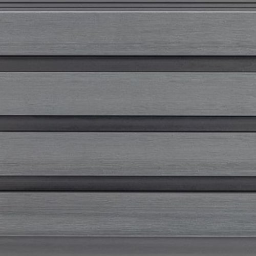 Cladco Slatted Cladding Silver Grey