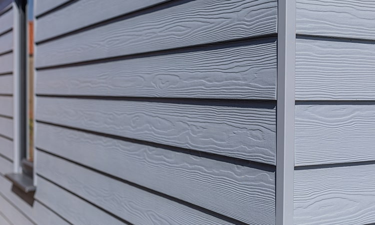 Light Grey Cladding on a House