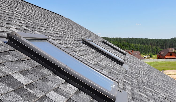 Lean-to tiled conservatory roof