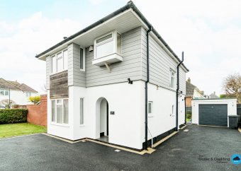 Grey Exterior House Cladding