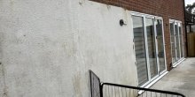 Cedral Cladding on a House Wall Before