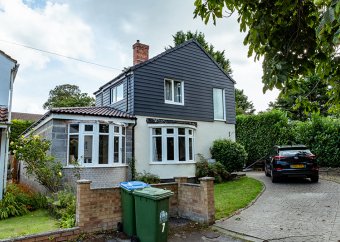 Dark Grey Cedral Cladding